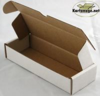 100 Faltschachteln - Maxibrief 145 x 50 x 27mm weiß