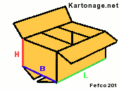 100 Kartons - Faltkarton 180x180x145mm