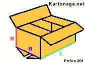 400 Kartons - Karton 350 x 220 x 70mm 1-wellig