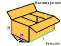 360 Kartons - Karton 400 x 170 x 170mm 1-wellig